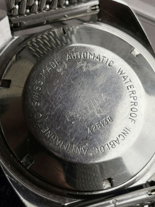 Ceas Festina automatic vintage cadran rar