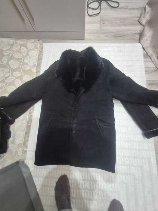 Дубленка с норкой
