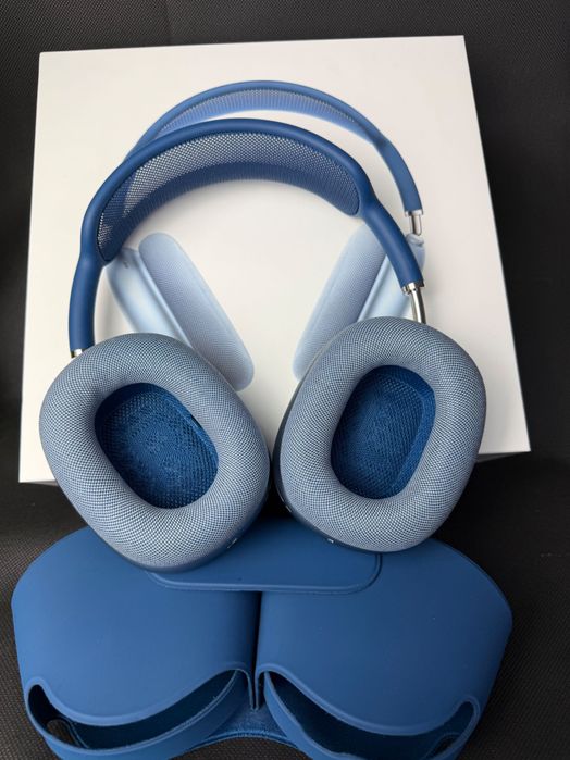 AirPods Max Sky Blue - stare impecabilă (ca noi) - full box