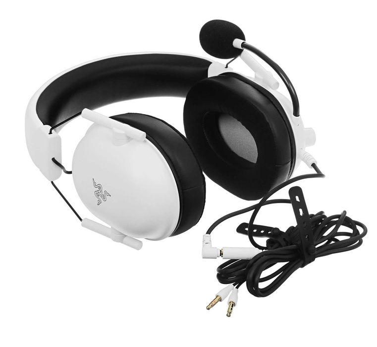 }Гарнитура игровая Razer BlackShark V2 X, 7.1, mini-jack, 1.3м, белый