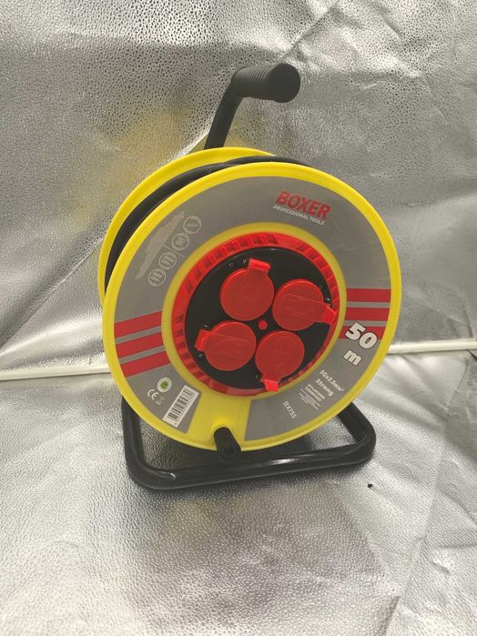 Prelungitor electric tambur 50m – rezistent si sigur