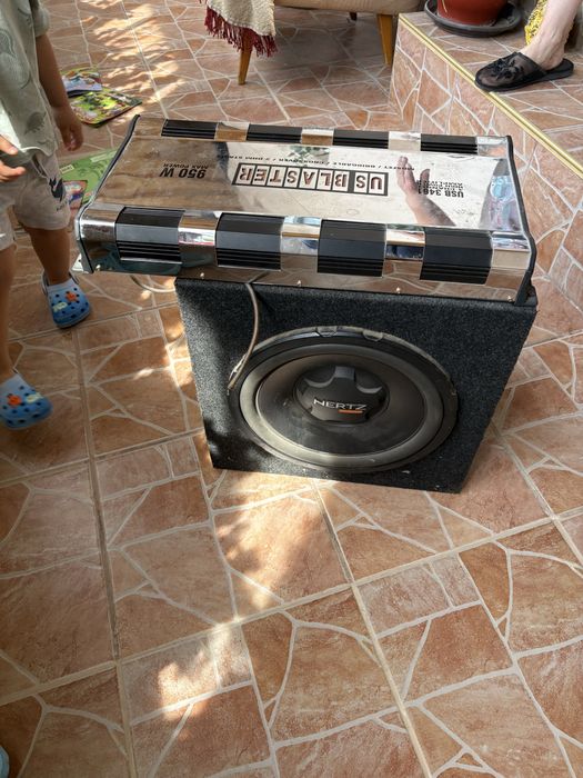 Субуфер и Усилвател за кола herts 950W