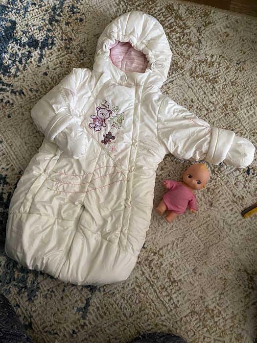 Детский комбинезон зима трансформер 80 рост