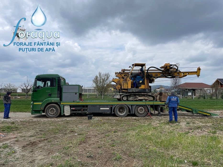 FORAJ apa FANTANA Clasica cu Tub beton