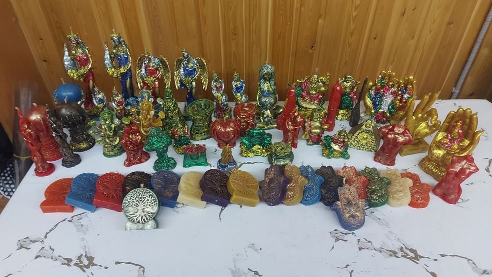 Свечи восковые фигурные программные