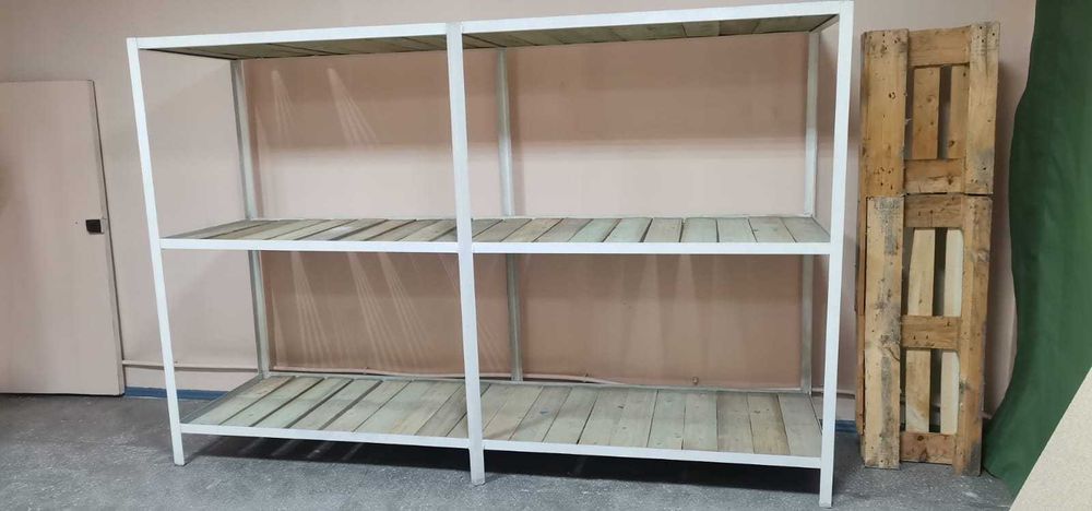 Стеллажи металлические