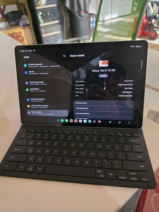 Tableta Samsung Tab S7 FE 5G