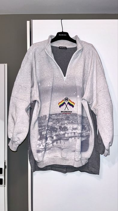 Hanorac hibrid Balenciaga Fall 18