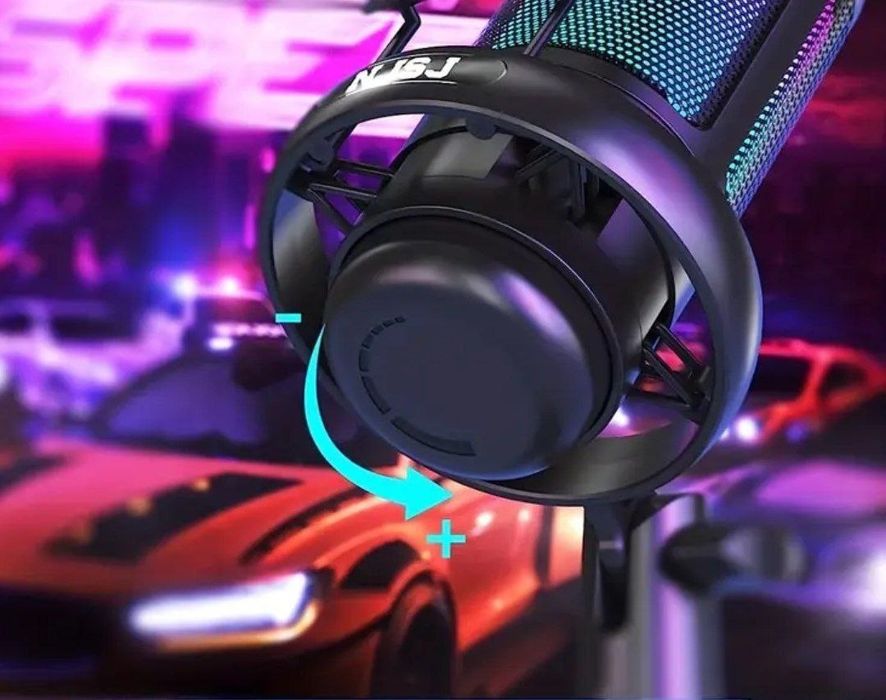 Профессиональный Конденсаторный Микрофон ZealSound USB