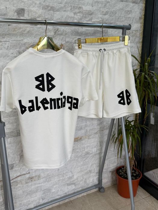 Compleu Balenciaga scurt - White