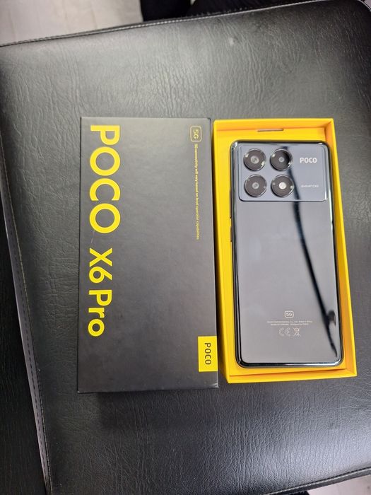 Poco X6 pro 12/512 1 йил гарантияси бор