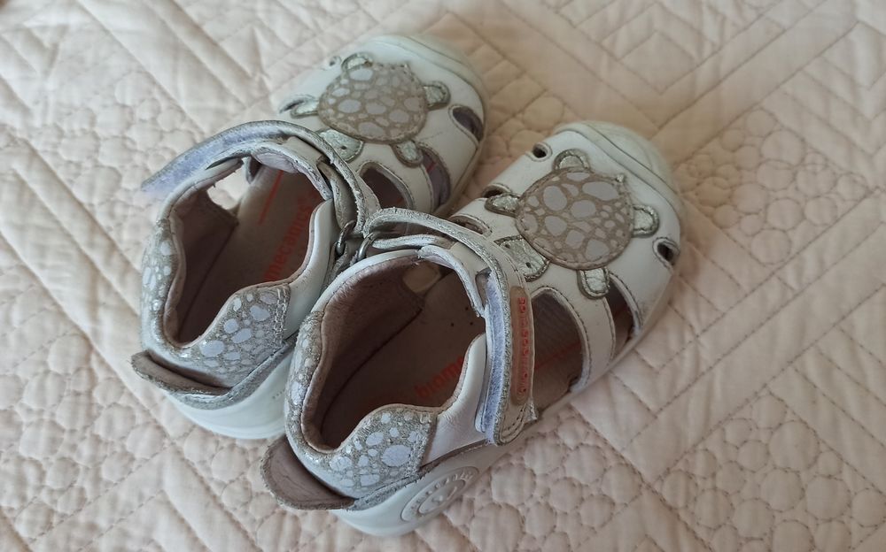 Sandale ortopedice din piele Biomecanics marimea 20