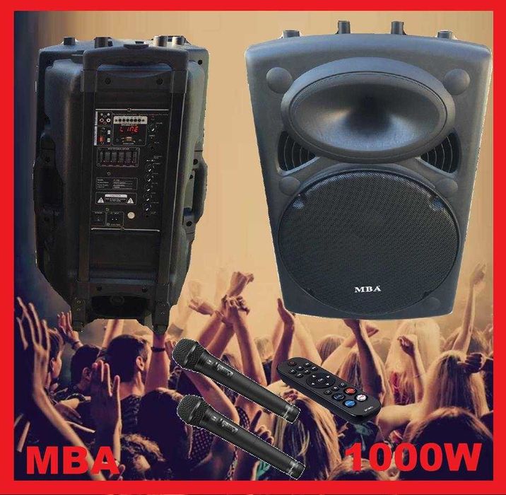 ***ПРОМОЦИЯ*** ЛУКС Активна Тонколона F15 Караоке Колона