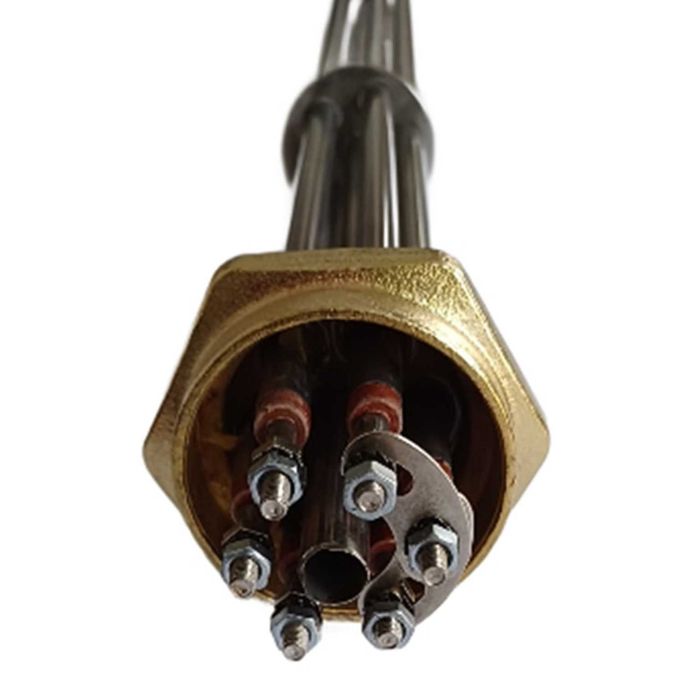 Rezistență Electrică Boiler 10000W, 230V/380V, Filet 1.5 Inch, L 400mm