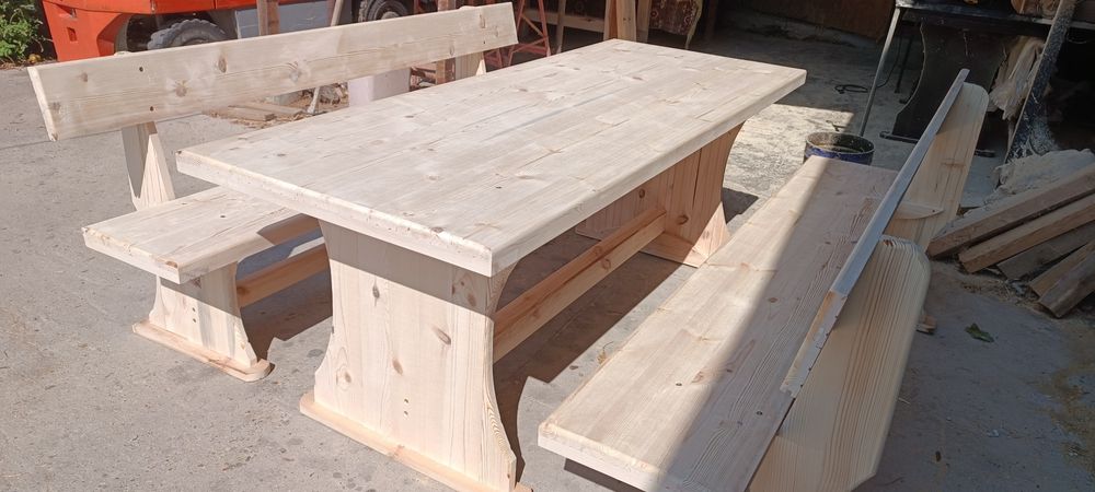 Дървени мебели,колиби