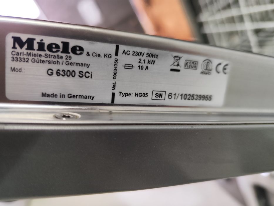 Masina de spalat vase Miele incorporabil