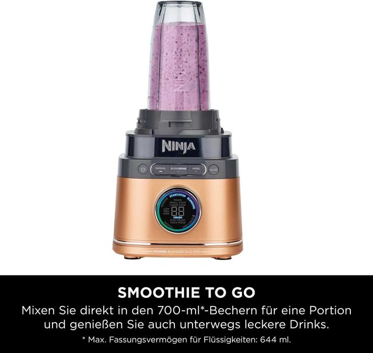 Блендер Ninja Detect Power Mixer Pro & Single Serve 2в1 (TB301EU)