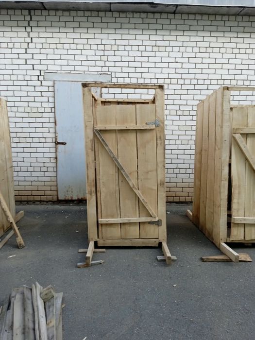 Туалет агаштан жасалган
