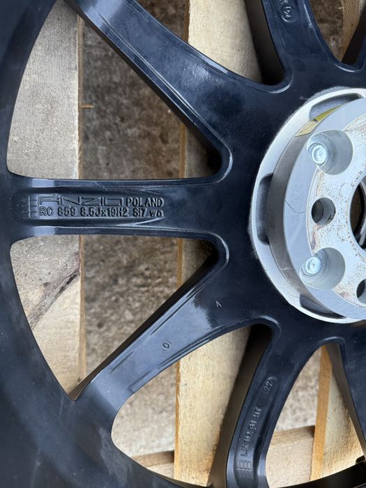 Джанти за Subaru 19 цола 5х112 с преходни фланци към 5х100, Anzio