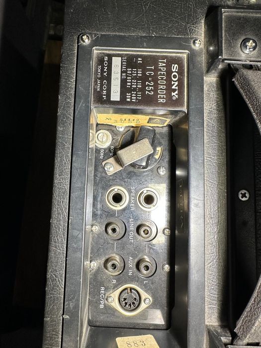 Vand Magnetofon Sony TC252