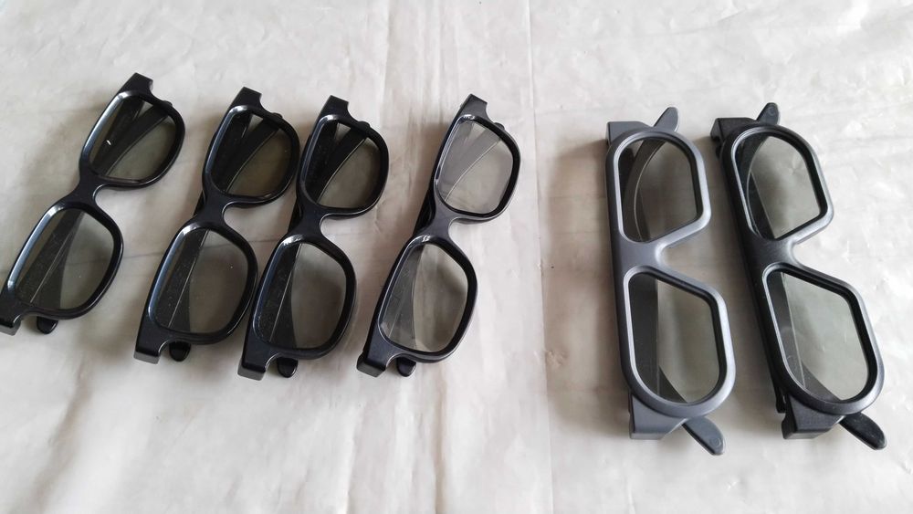 3д очила комплект 6бр 3D