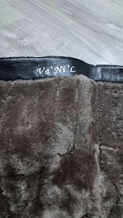 Зимние замшевые сапоги