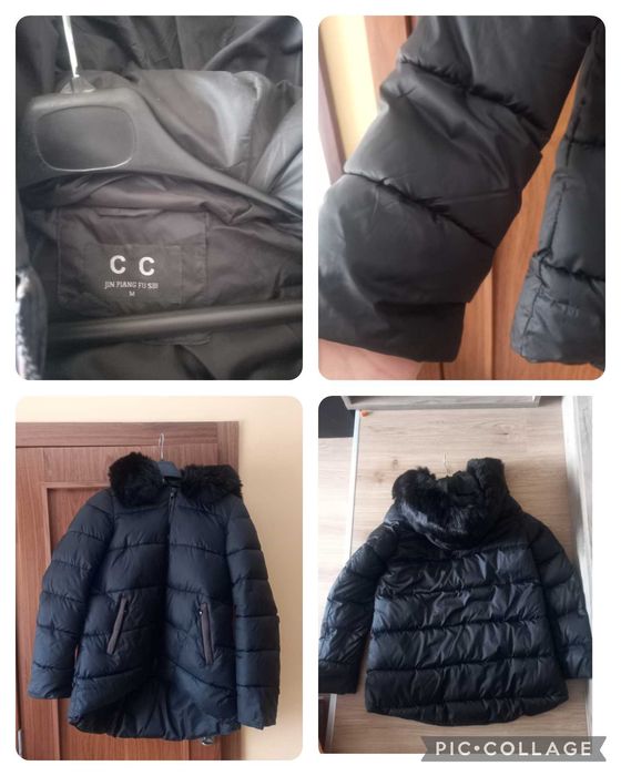 Дамско асиметрично зимно яке