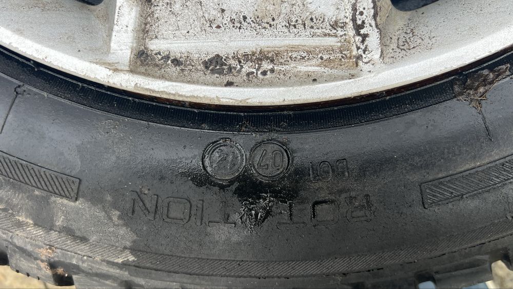 4 jante 175/65/14 cu anvelope + capace