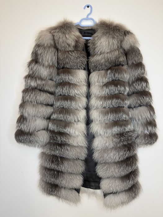 Haine blana vulpe argintie 5 in 1