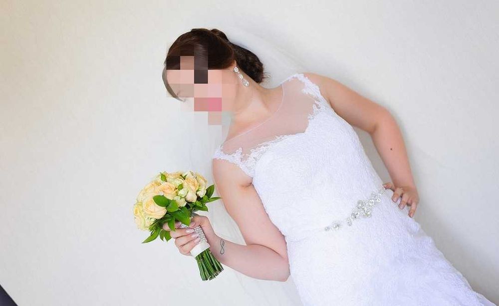 Продам свадебное платье ручной работы