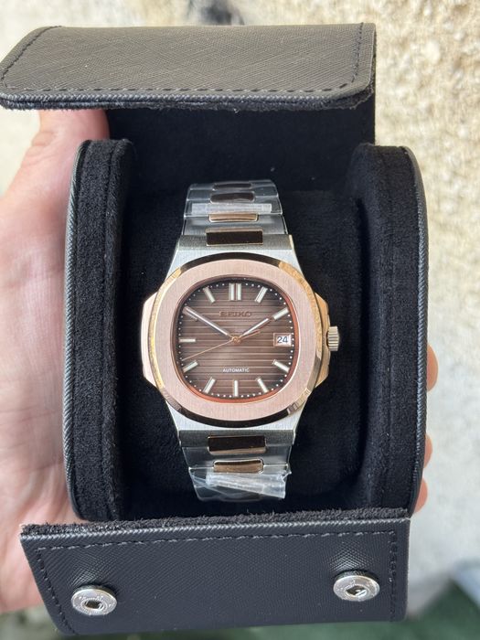 Seiko mod Nautilus TwoTone
