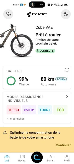 Bicicleta electrica CUBE AMS Hybrid ONE44 C:68X SUPER TM 400X