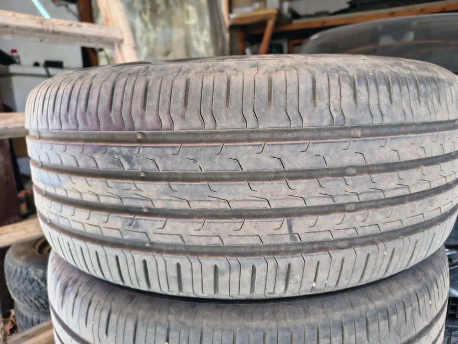 7 гуми Continental EcoContact 6 235/55/18 DOT21 без дефекти, цена брой