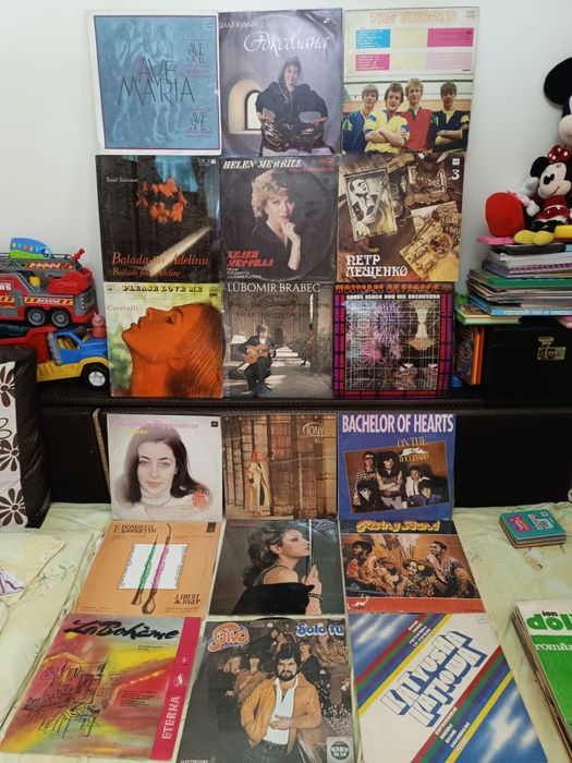 Discuri vinil muzică ușoară străină