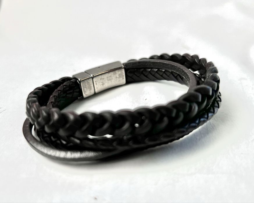 Bratara piele barbati FOSSIL