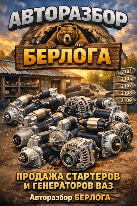 Стартера и генераторы ваз