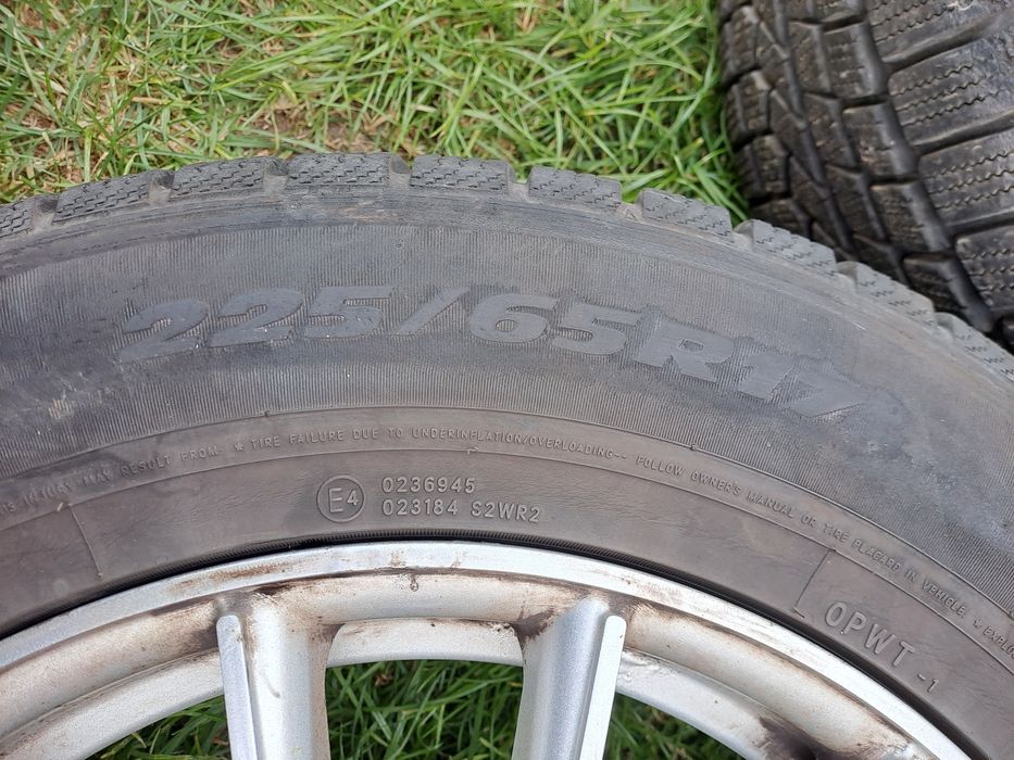 jante cu cauciucuri iarna Rav4 225/65R/17