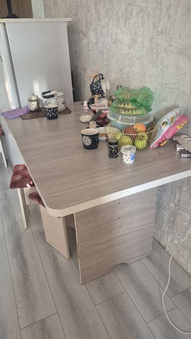 Стол размер 80×150 тумба