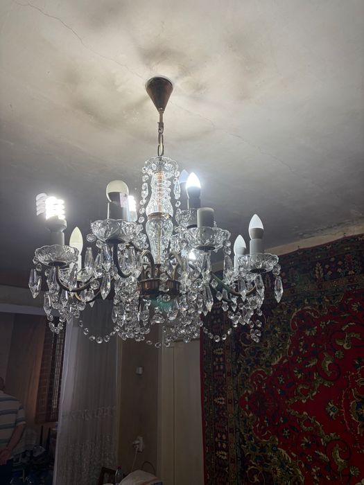 Люстра хрустальная