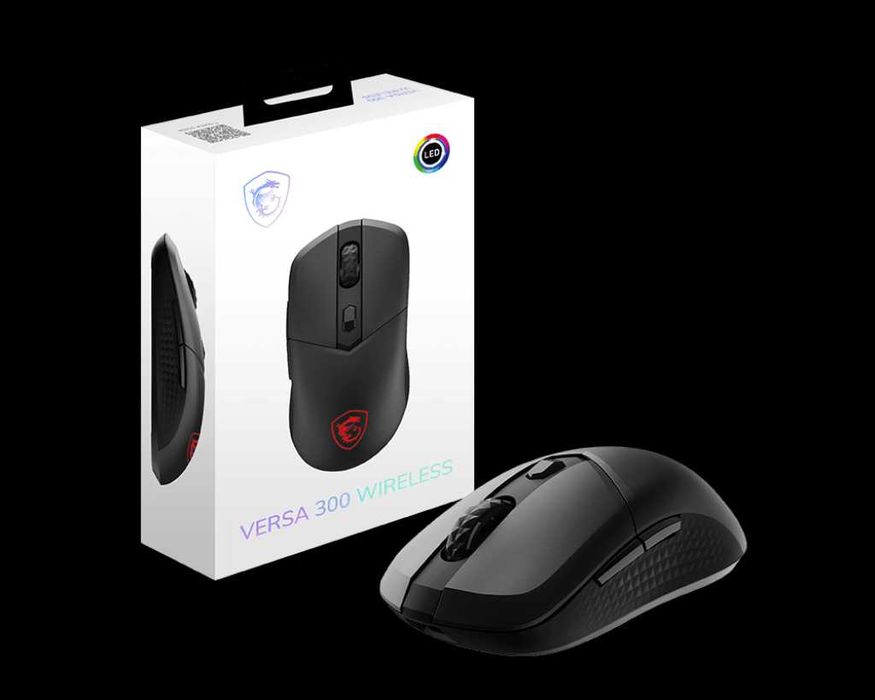 Мышь MSI VERSA 300 WIRELESS / RGB / 2.4 GHz W / Bluetooth 5.3