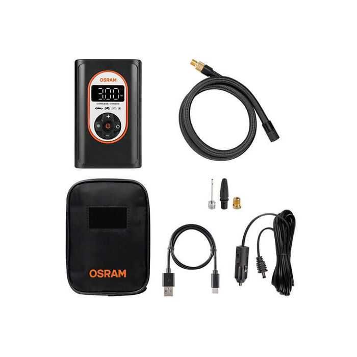 Компресор Osram TYREinflate 4000 за гуми с вградена батерия 5000mAh
