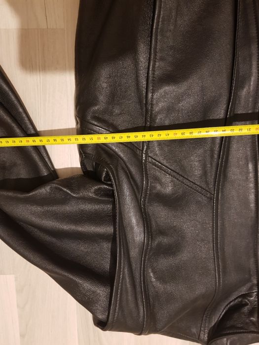 Geacă din piele naturală veritabilă de miel,marime 46