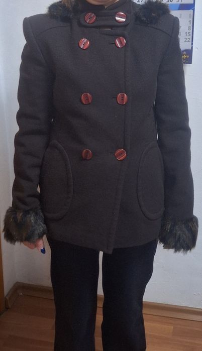 Кашмирено дамско палто