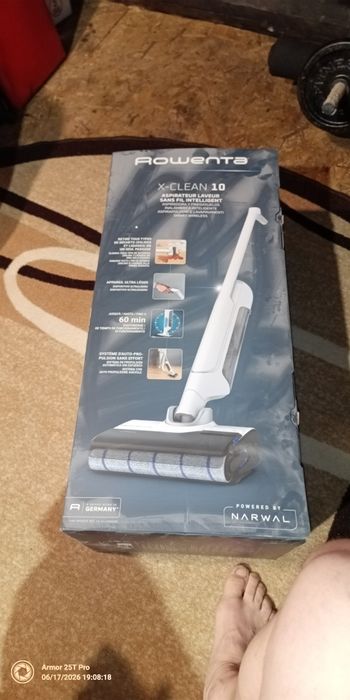 Вертикална прахосмукачка с измиване Rowenta X-Clean 10