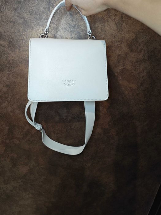 Чанта PINKO Mini love top handle