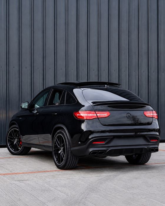 Дифузьор с ауспухови накрайници Mercedes GLE COUPE C292 AMG-Line (2015-2019)