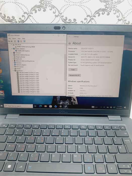 Notebook Dell i5 13 Dubai import product