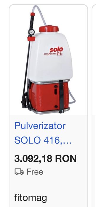 Pulverizator Solo 416 Li