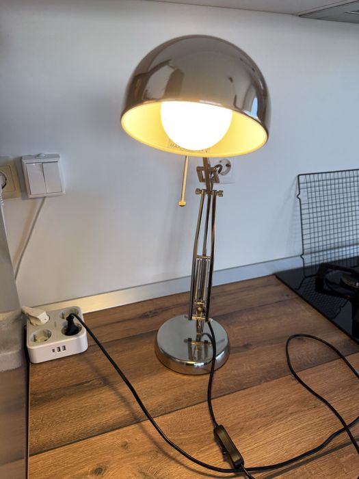 Veioza birou ikea nichelat Forsa