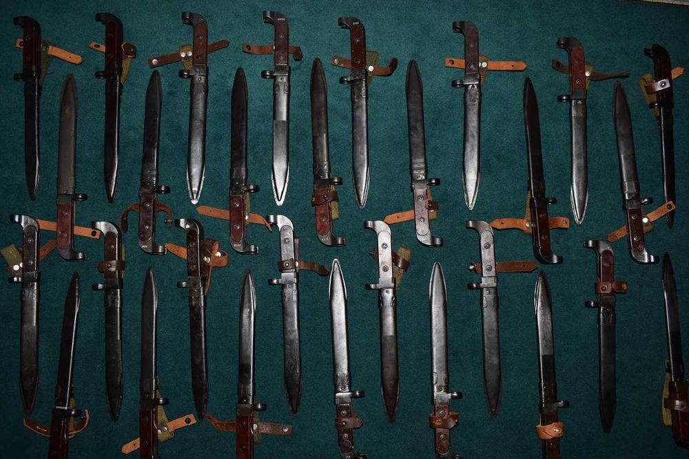 Щик АК-47 Калашников нож оригинален байонет ЗИП състояние БНА